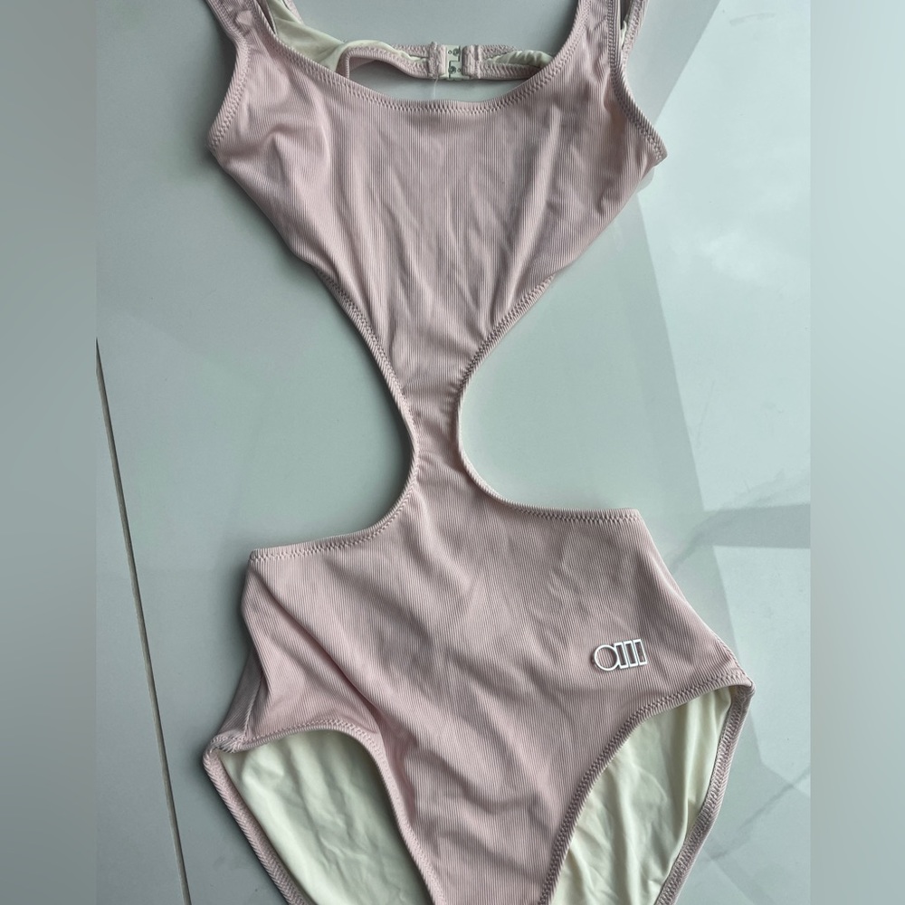 Solid & Striped Cut Out One Piece